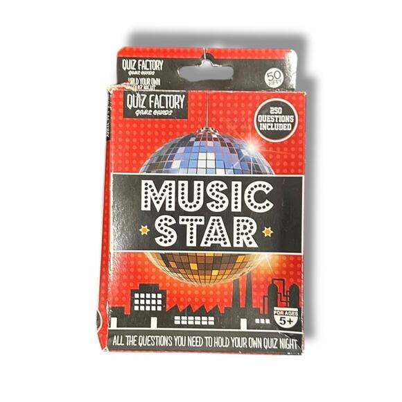Quiz Factory Music Star Trivia Game - Picture 1 of 2